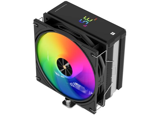 Thermalright Assassin X 120 R Digital ARGB BLACK CPU Air Cooler, Single Tower w/ 4x 6mm Heat Pipes & High Performance Single Fan