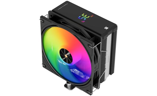 Thermalright Assassin X 120 R Digital ARGB BLACK CPU Air Cooler, Single Tower w/ 4x 6mm Heat Pipes & High Performance Single Fan