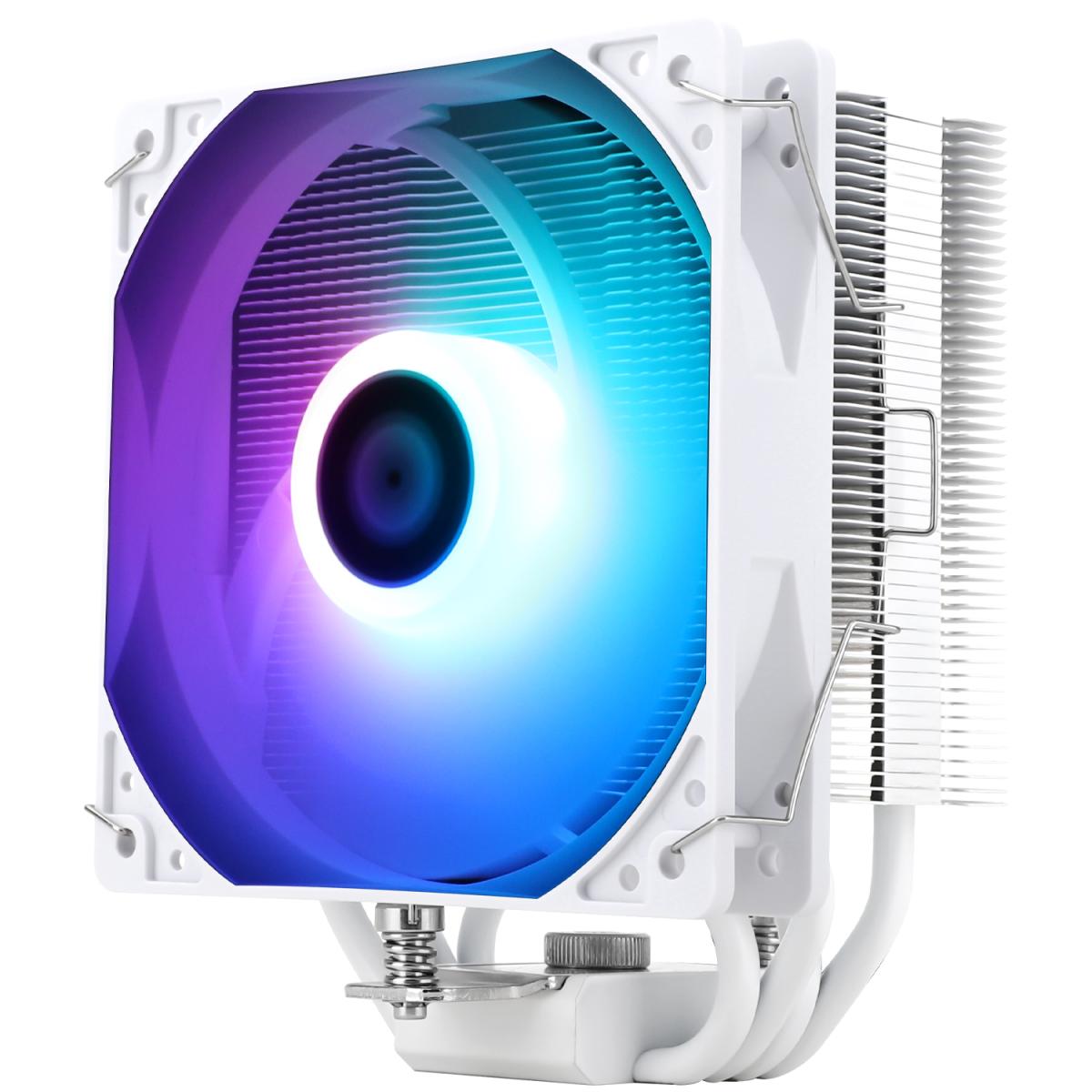 Thermalright Assassin X 120 Refined SE WHITE ARGB CPU Air Cooler, Single Tower w/ 4x 6mm Heat Pipes & High Performance Single Fan, LGA1700