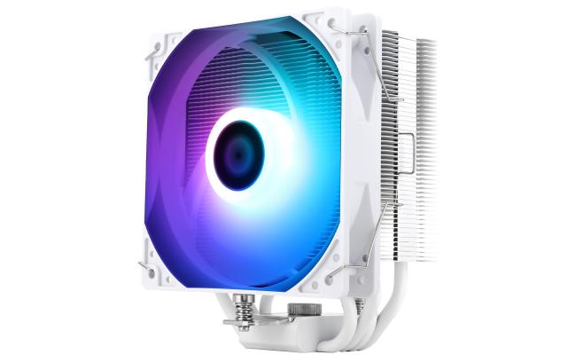Thermalright Assassin X 120 Refined SE WHITE ARGB CPU Air Cooler, Single Tower w/ 4x 6mm Heat Pipes & High Performance Single Fan, LGA1700