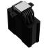 Thermalright Burst Assassin 120 Vision BLACK CPU Air Cooler, Square IPS 2.4" LCD Display, Single Tower w/ 6x 6mm Heat Pipes & High Performance Dual Fan