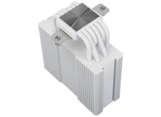 Thermalright Burst Assassin 120 Vision WHITE CPU Air Cooler, Square IPS 2.4" LCD Display, Single Tower w/ 6x 6mm Heat Pipes & High Performance Dual Fan