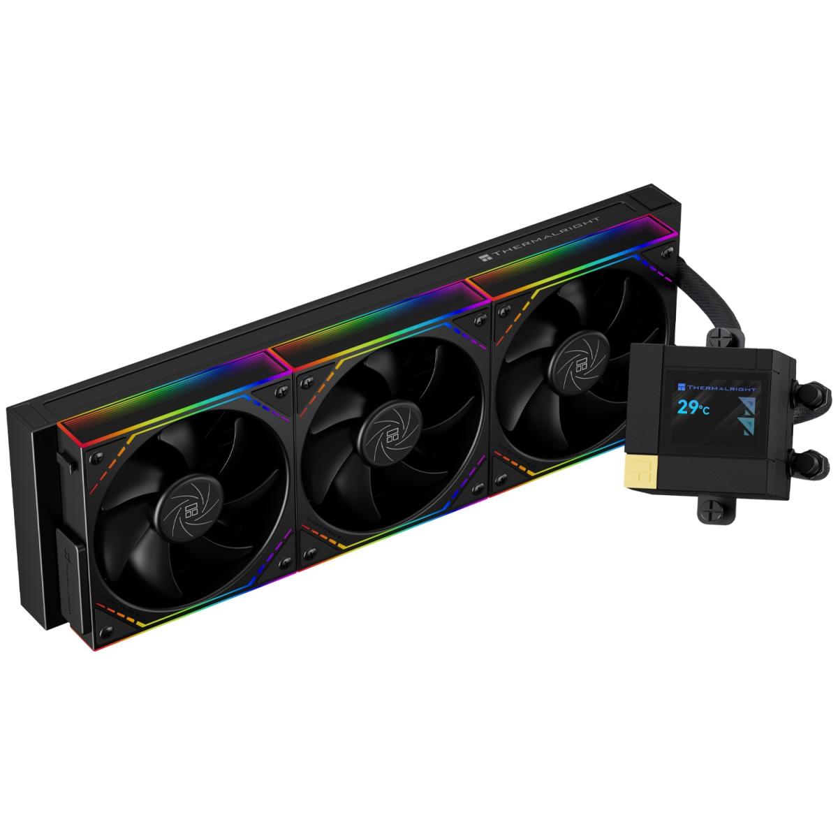 Thermalright Core Matrix 360 Vision ARGB BLACK CPU Liquid Cooler w/ 2