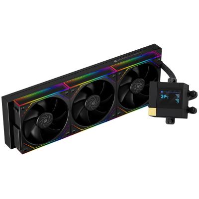 Thermalright Core Matrix 360 Vision ARGB BLACK CPU Liquid Cooler, High Performance AIO TL-M12Q