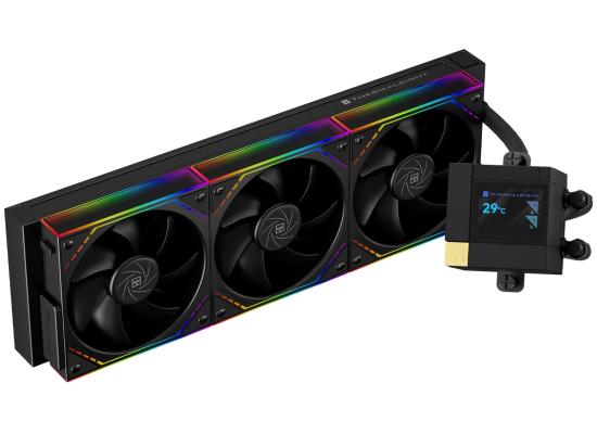 Thermalright Core Matrix 360 Vision ARGB BLACK CPU Liquid Cooler, High Performance AIO TL-M12Q