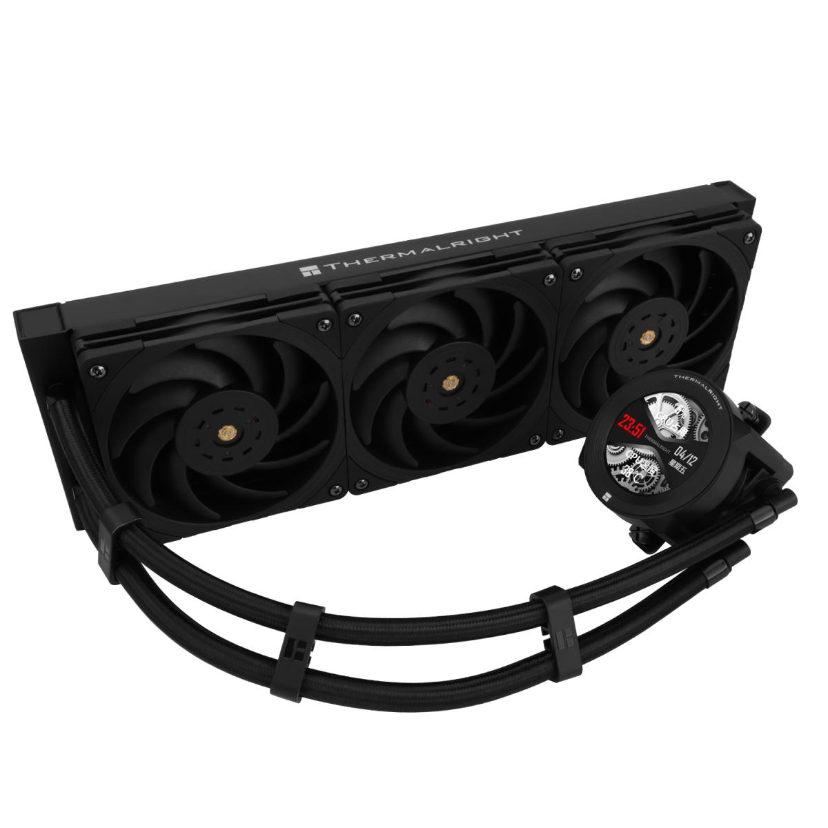 Thermalright Core Vision 360 BLACK Non-RGB CPU Liquid Cooler w/ 2.1 Thermalright Core Vision 360 BLACK Non-RGB CPU Liquid Cooler w/ 2.1
