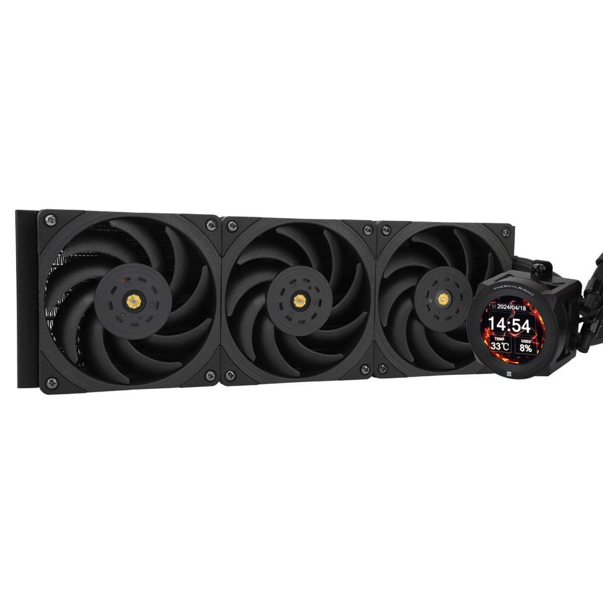 Thermalright Core Vision 360 BLACK Non-RGB CPU Liquid Cooler w/ 2.1