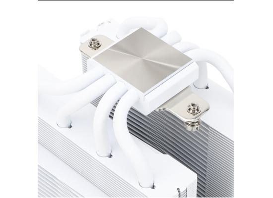 Thermalright Frost Spirit 140 WHITE V3 ARGB CPU Air Cooler, Dual Tower w/ 4x 8mm Heat Pipes & High Performance Dual Fan, LGA1700