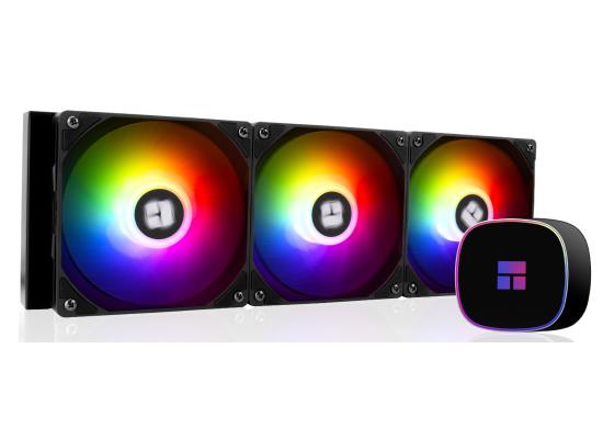 Thermalright Frozen Horizon 360 ARGB BLACK V2 CPU Liquid Cooler, High Performance AIO w/ TL-C12C-X28-S V2