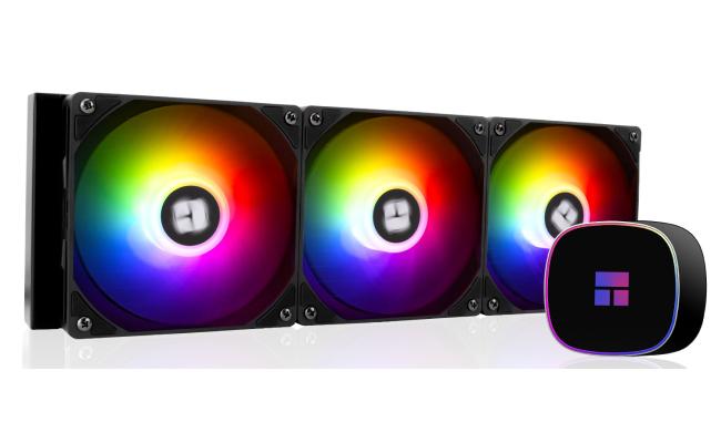 Thermalright Frozen Horizon 360 ARGB BLACK V2 CPU Liquid Cooler, High Performance AIO w/ TL-C12C-X28-S V2