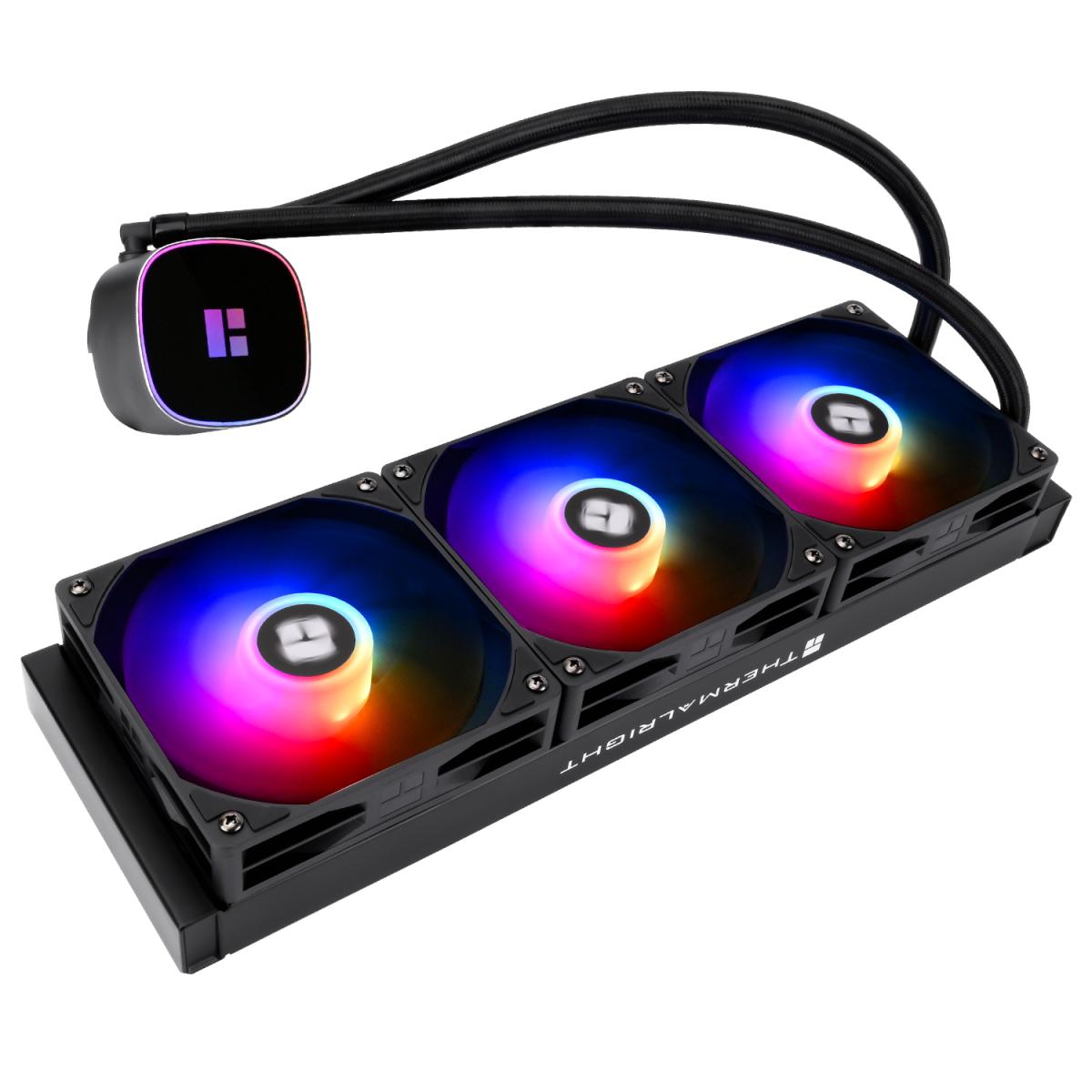 Thermalright Frozen Horizon 360 ARGB BLACK V2 CPU Liquid Cooler, High Performance AIO w/ TL-C12C-X28-S V2 Thermalright Frozen Horizon 360 ARGB BLACK V2 CPU Liquid Cooler, High Performance AIO w/ TL-C12C-X28-S V2