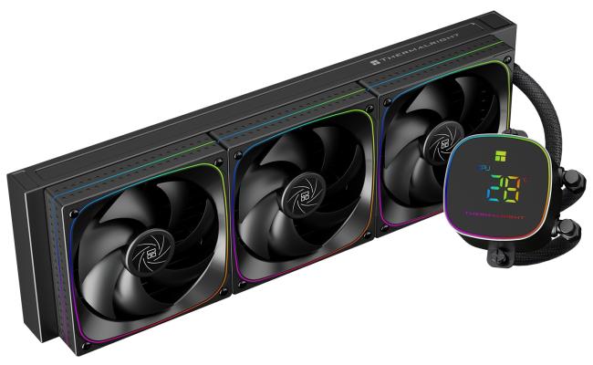 Thermalright Frozen Horizon 360 Digital ARGB BLACK CPU Liquid Cooler, High Performance AIO TL-Q12