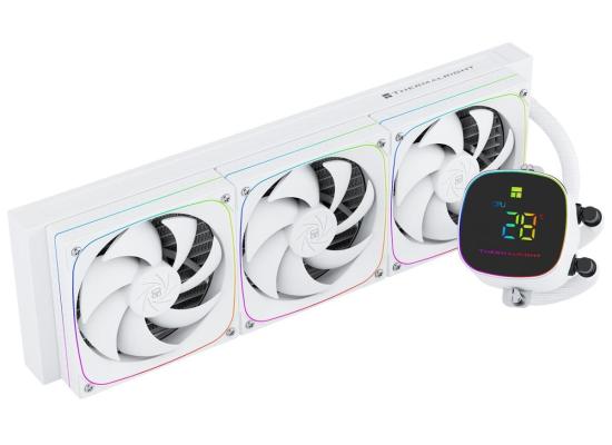 Thermalright Frozen Horizon 360 Digital ARGB WHITE CPU Liquid Cooler, High Performance AIO TL-Q12W