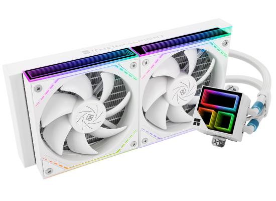 Thermalright Frozen Infinity 240 WHITE ARGB CPU Liquid Cooler, High Performance AIO w/ 2x TL-M12W