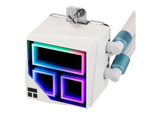 Thermalright Frozen Infinity 360 WHITE ARGB CPU Liquid Cooler, High Performance AIO w/ 3x TL-M12W