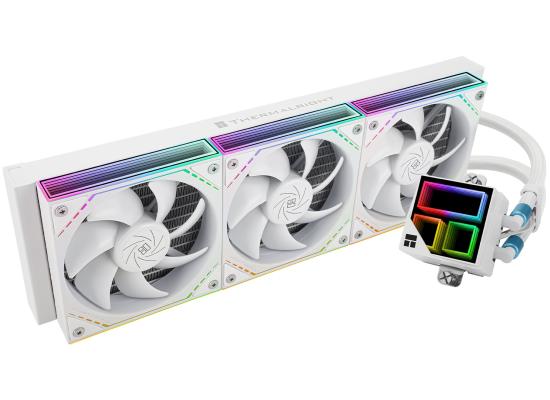 Thermalright Frozen Infinity 360 WHITE ARGB CPU Liquid Cooler, High Performance AIO w/ 3x TL-M12W