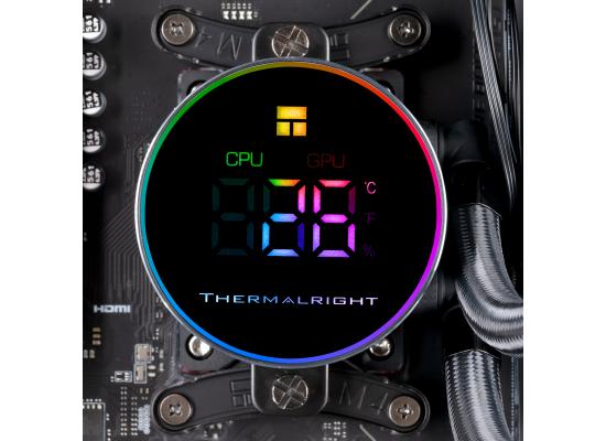 Thermalright Frozen Magic 360 Digital ARGB BLACK V2 CPU Liquid Cooler, High Performance AIO TL-M12Q