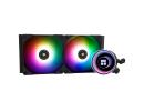Thermalright Frozen Notte 240 BLACK ARGB CPU Liquid Cooler, Extreme Performance AIO w/ 2x TL-E12B-S Fans, LGA1700