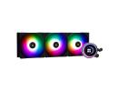 Thermalright Frozen Notte 360 BLACK ARGB CPU Liquid Cooler, Extreme Performance AIO w/ 3x TL-E12B-S Fans, LGA1700