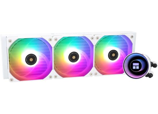 Thermalright Frozen Notte 360 WHITE ARGB V2 ARGB CPU Liquid Cooler, Extreme Performance AIO w/ 3x TL-E12W-S Fans