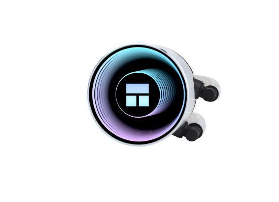 Thermalright Frozen Notte 240 WHITE ARGB CPU Liquid Cooler, Extreme Performance AIO w/ 2x TL-E12W-S Fans, LGA1700