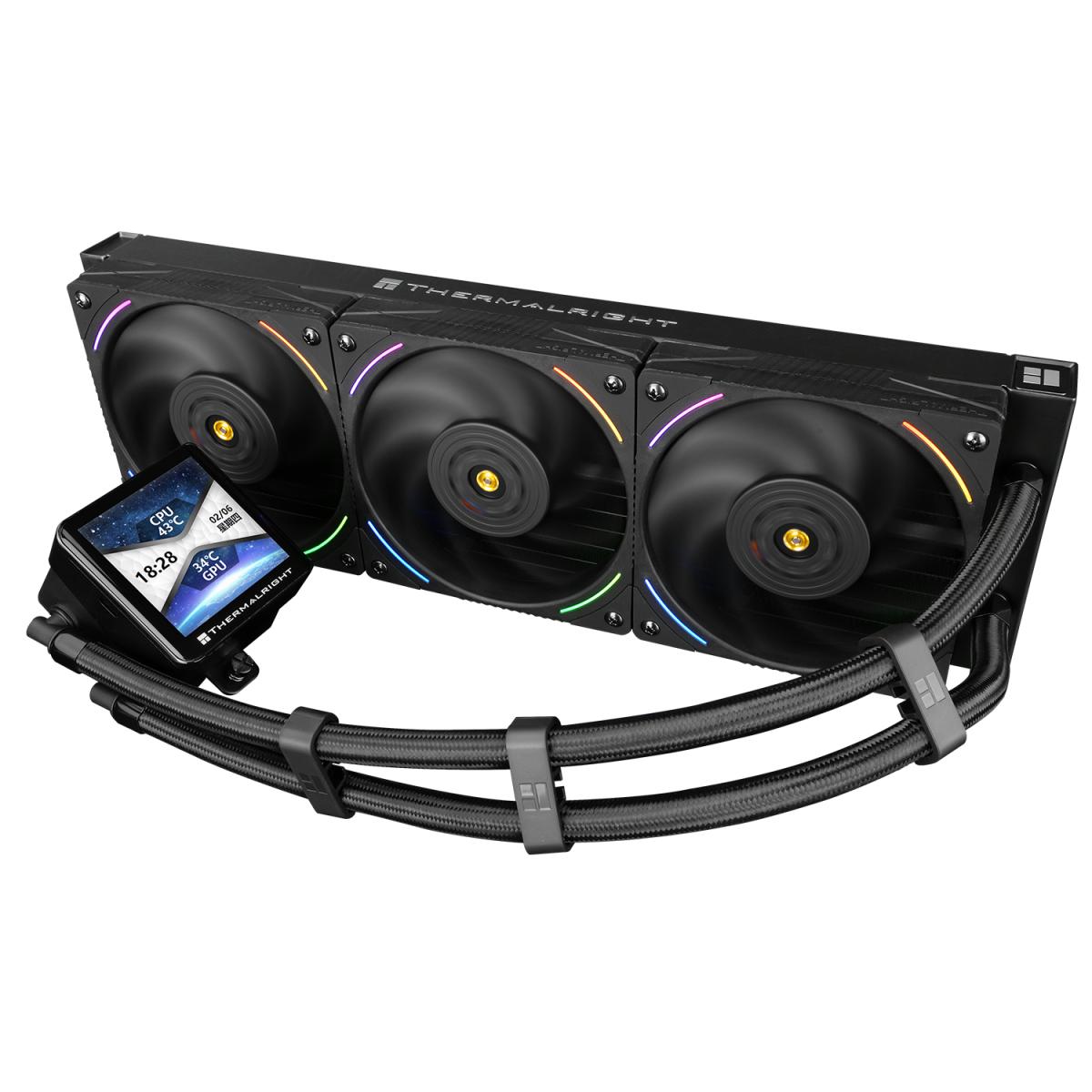 Thermalright Frozen Vision 360 ARGB BLACK V2 CPU Liquid Cooler w/ 2.88 Thermalright Frozen Vision 360 ARGB BLACK V2 CPU Liquid Cooler w/ 2.88