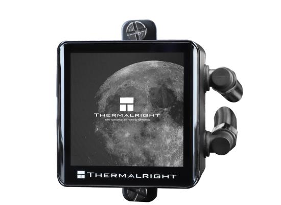 Thermalright Frozen Vision 360 Black ARGB CPU Liquid Cooler w/ 2.88" IPS LCD Display For Pictures, Videos, Animations, High Performance AIO w/ 3x TL-K12 Fans, LGA1700