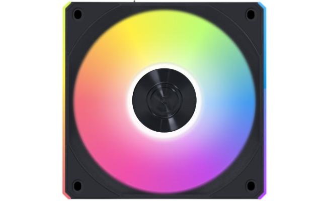 Lian Li UNI Fan CL Wireless 120 - 2.4 GHz Wireless Signal RGB & PWM PC Case Fans Control - Dual Control Light Zones - 28mm FDB - Black (G99.12CL1W3B.00)
