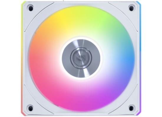 Lian Li UNI Fan CL Wireless 120  RGB & PWM PC Case Fans Control - Dual Control Light Zones - White (G99.12CL1W3W.00)