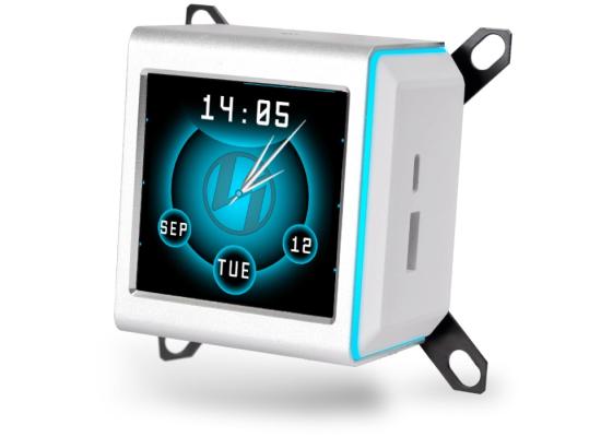 Lian Li Galahad II LCD 360 (White) ARGB AIO Extreme CPU Liquid Cooler, 2.88” IPS LCD Screen For Displaying, Recording Or Capturing Contents, UNI FAN SL-INF Edition Daisy-Chainable Pre-installed Design Fans, New Asetek 8th Gen Pump,