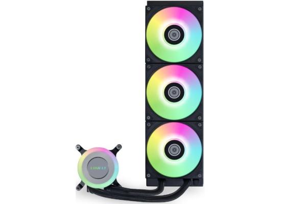 LIAN LI GA II LITE 360 (Black) ARGB AIO, CPU Cooler w/ High End Pump, Black  (LGA 1851/1700 AMD: AM5 / AM4)
