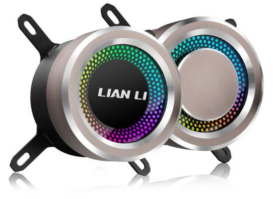 LIAN LI Galahad 360mm (Black) ARGB AIO UNI FAN SL Edition CPU Cooler w/ High End Pump & Tuping (LGA 1700 Support 12th Gen)
