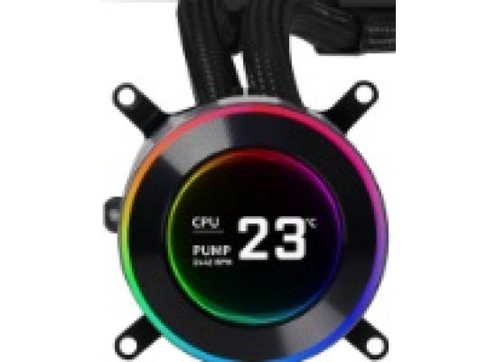 Lian Li HydroShift II LCD-S 360 (Black) ARGB AIO Extreme CPU Liquid Cooler, 2.1 IPS” LCD Screen For Displaying.