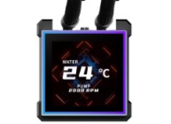 Lian Li HydroShift II LCD-S 360 (Black) ARGB AIO Extreme CPU Liquid Cooler, 3.4 IPS” LCD Screen For Displaying, Recording Or Capturing Contents, UNI FAN Tl Wireless.