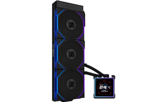 Lian Li HydroShift II LCD-S 360 (Black) ARGB AIO Extreme CPU Liquid Cooler, 3.4 IPS” LCD Screen For Displaying, Recording Or Capturing Contents, UNI FAN CL Wireless.