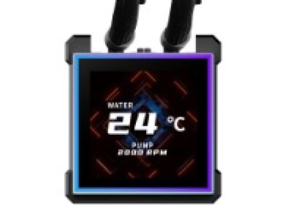 Lian Li HydroShift II LCD-S 360 (Black) ARGB AIO Extreme CPU Liquid Cooler, 3.4 IPS” LCD Screen For Displaying, Recording Or Capturing Contents, UNI FAN CL Wireless.