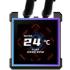 Lian Li HydroShift II LCD-S 360 (Black) ARGB AIO Extreme CPU Liquid Cooler, 3.4 IPS” LCD Screen For Displaying, Recording Or Capturing Contents, UNI FAN CL Wireless.