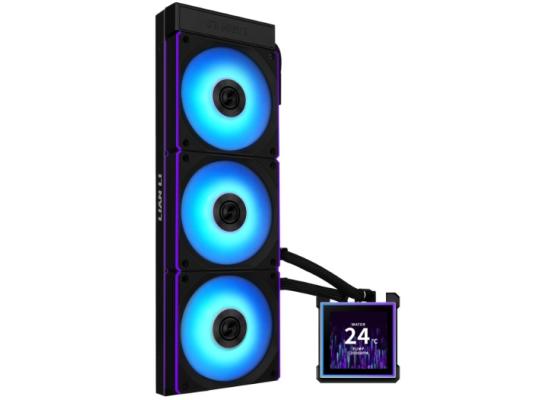 Lian Li HydroShift II LCD-S 360 (Black) ARGB AIO Extreme CPU Liquid Cooler, 3.4 IPS” LCD Screen For Displaying, Recording Or Capturing Contents, UNI FAN CL Wireless.