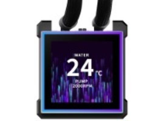 Lian Li HydroShift II LCD-S 360 (Black) ARGB AIO Extreme CPU Liquid Cooler, 3.4 IPS” LCD Screen For Displaying, Recording Or Capturing Contents, UNI FAN CL Wireless.