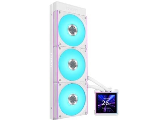 Lian Li HydroShift II LCD-S 360 (WHITE) ARGB AIO Extreme CPU Liquid Cooler, 3.4 IPS” LCD Screen For Displaying, Recording Or Capturing Contents, UNI FAN CL Wireless.