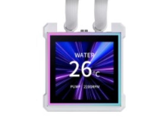 Lian Li HydroShift II LCD-S 360 (WHITE) ARGB AIO Extreme CPU Liquid Cooler, 3.4 IPS” LCD Screen For Displaying, Recording Or Capturing Contents, UNI FAN CL Wireless.