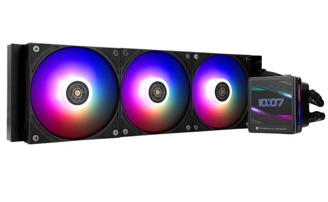 Thermalright Grand Vision 360 ARGB BLACK CPU Liquid Cooler, High Performance AIO TL—H12-X28-S
