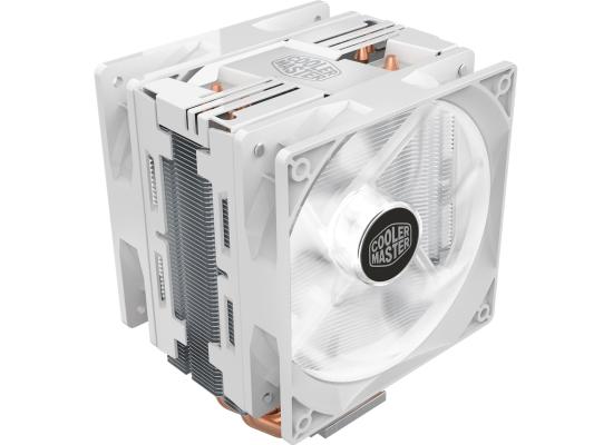 Cooler Master HYPER 212 LED TURBO WHITE EDITION CPU Air Cooler w/ Dual XtraFlo PWM Fans, LGA1700 Support