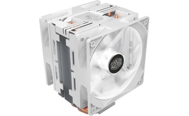 Cooler Master HYPER 212 LED TURBO WHITE EDITION CPU Air Cooler w/ Dual XtraFlo PWM Fans, LGA1700 Support