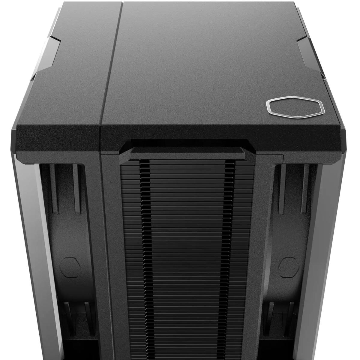 Cooler Master Hyper 612 APEX (Black) CPU Air Cooler, Single Tower w/ 6x 6mm Heat Pipes & High Performance Dual Fan