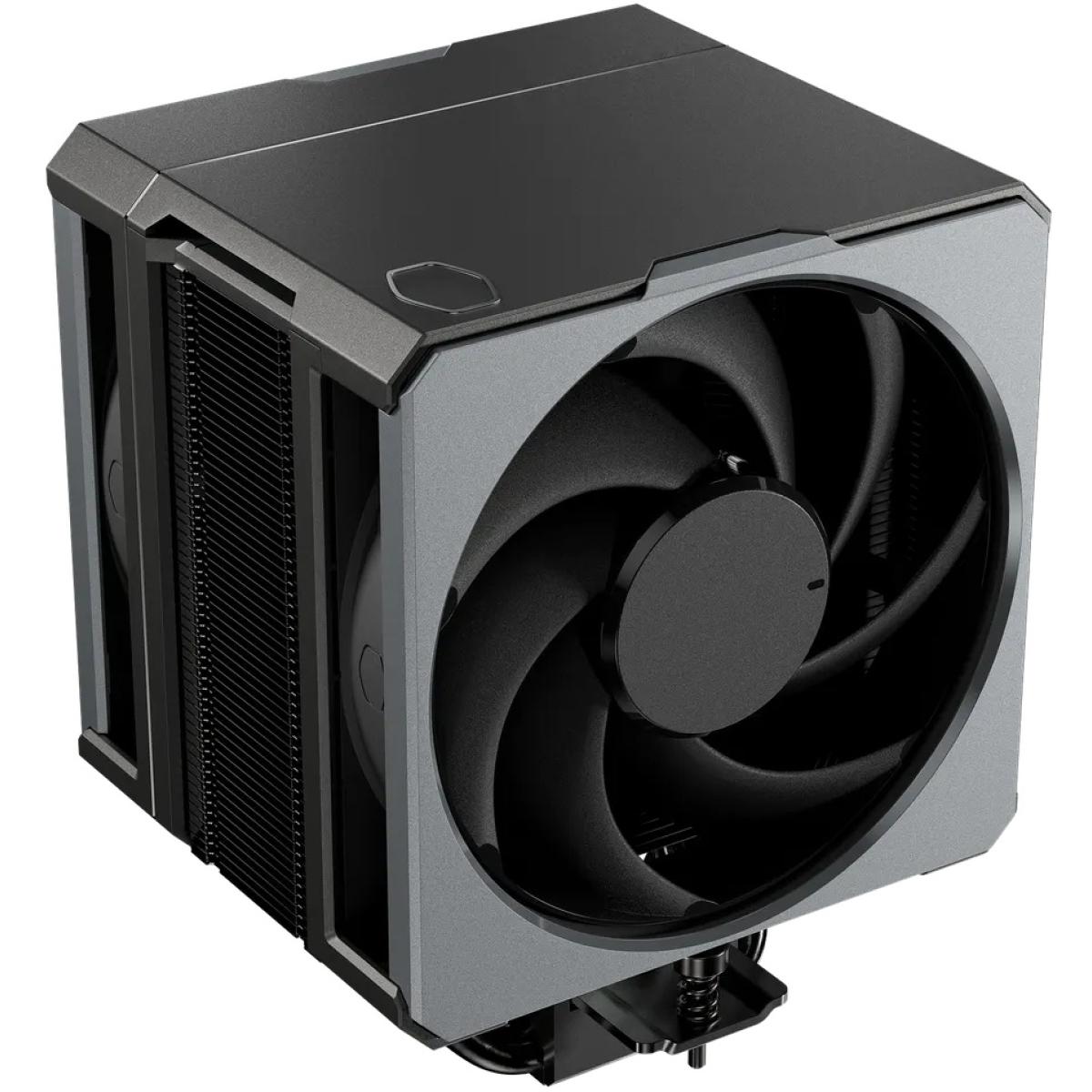 Cooler Master Hyper 612 APEX (Black) CPU Air Cooler, Single Tower w/ 6x 6mm Heat Pipes & High Performance Dual Fan