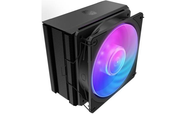 Cooler Master Hyper 212 3DHP Black ARGB CPU Air Cooler, Single Tower w/ 4 Heat Pipes & High Performance Single Fan Cooler Master Hyper 212 3DHP Black ARGB CPU Air Cooler, Single Tower w/ 4 Heat Pipes & High Performance Single Fan