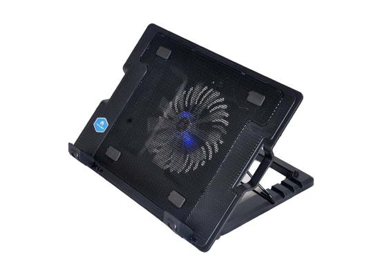 Mikuso NCP-235 Laptop Cooling Pad Up To 17'' Inch w/160 mm Blue-Led Fan Big Airflow super silent