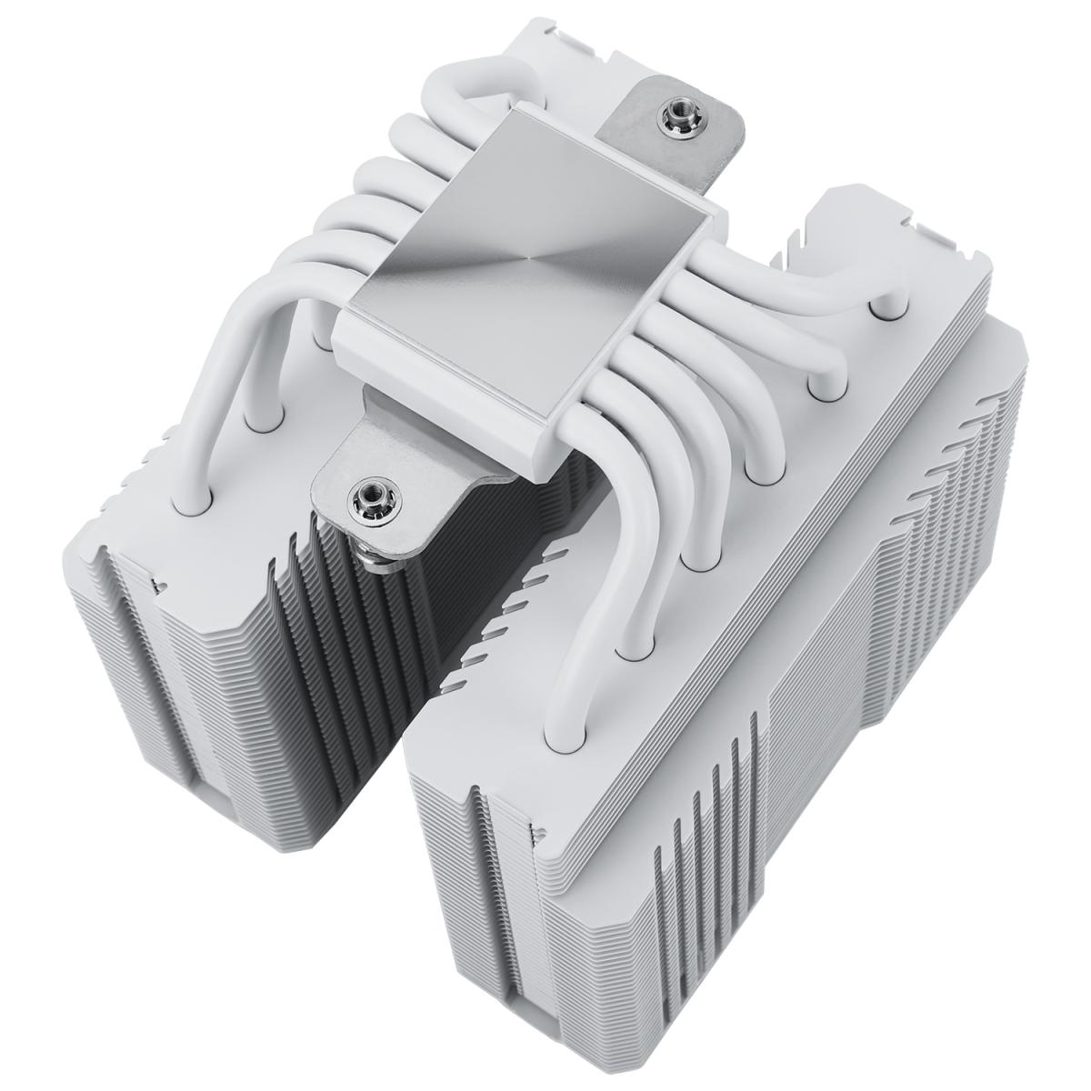 Thermalright Peerless Assassin 120 MINI WHITE CPU Air Cooler, Dual Tower w/ 6x 6mm Heat Pipes & High Performance Single Fan