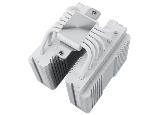 Thermalright Peerless Assassin 120 MINI WHITE CPU Air Cooler, Dual Tower w/ 6x 6mm Heat Pipes & High Performance Single Fan